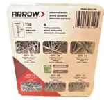 Arrow Rivet Assortment Pack RK6120. Fixed Price $13.95.