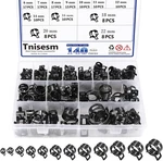 Tnisesm 140 Pcs 12VALUES 6-22MM Spring Hose Clamp Assortment Kits Silicone Vacuu. Fixed Price $25.95.