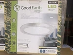 Good Earth Lighting Plano Flat Panel 1-LIGHT 11 Integrated Led Flush Mount. Fixed Price $20.00.