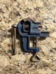 Vintage Mini Bench Vise Clamp On Jewelers Watchmaker 1-3/16 Jaw Small Tool. Fixed Price $29.99.