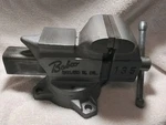 Vintage Babco NO.135 Swivel Anvil Bench Vise 4" Jaws With Pipe GRIPS,40 Lbs Vice. Fixed Price $114.56.