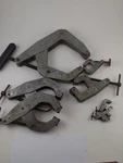 Kant Twist Clamps Lot Of 7 Usa Made T-handle 421 6" 2X 415 4.5" 1X 3" 401. Fixed Price $175.00.