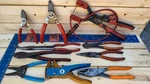 Lot Of 10 Assorted Pliers Snap On, Matco, Cornwell, Mac, Klein & Tool Aid. Fixed Price $99.99.