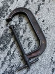 Antique Huge J.h. Williams No. 408 Deep Throat Clamp Made Usa Vintage Monster. Fixed Price $40.99.