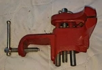 Sears Cast Iron 3" Clamp-on Bench Vice No 1057.5174 Made In Taiwan. Fixed Price $37.99.