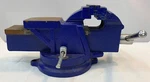 Central Forge 3" Blue Swivel Bench Vise With Anvil Item #61329. Fixed Price $49.91.