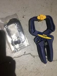New Irwin 2" Quick-grip Handi-clamp & Wilton Super-junior C-clamp Inch. Fixed Price $23.69.
