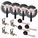 Usa 4 Set 2" X 10' Ratchet Finger J Hook Wheel Lift Lasso Strap Truck Towing. Fixed Price $62.86.