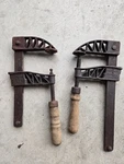 Vintage Hargrave Cincinnati Tool Co Bar Clamps 9" & 11" Woodworking Usa Lot. Fixed Price $35.00.