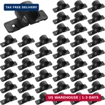 50 Pack 1/2 Inch Pipe Clamps Pex Heavy-duty Bulk Supports Suspension. Fixed Price $18.11.