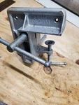 Vintage Columbian No 1655 Aluminum Carpenter Corner Clamp Mount Vise. Fixed Price $24.95.