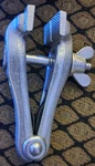 Grobet Vintage Steel Hand Vise 1/4" Serrated Jaw 58.120 Germany Nos. Fixed Price $99.00.