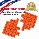8PCS Right Angle Corner Clamp Positioning Squares 90 Degree L-type. Fixed Price $9.99.