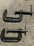 Great Neck 2" Adjustable Clamps Set Of Excellent. Fixed Price $22.00.