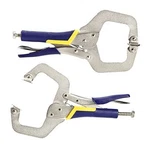 2 Pack 11" Metal Face Clamps With Swivel Pad, Adjustable Rubber. Fixed Price $30.77.