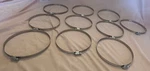 (10) Ideal Tridon 5210451 Worm Gear Hose Clamp, Sae Size # 104, 5"- 7"/127-178MM. Fixed Price $39.99.