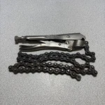 Vintage Petersen Dewitt Vise Grip 20R Locking Chain Clamp Adjustable Pliers Usa. Fixed Price $19.99.