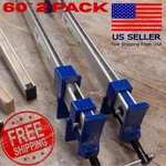 60" Aluminum Bar F Style Woodworking Quick Grip Clamps 2-PACK. Fixed Price $69.48.