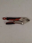 Milwaukee 48-22-3410 10" Torque Curved Jaw Locking Pliers With Grip. Fixed Price $20.00.