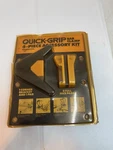 Factory Sealed New Quick Grip 4-PIECE Accessory Kit Bar Clamp 40104. Fixed Price $22.99.
