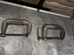 Adjustable Standard C-clamp Heavy-duty 1430-3R 100 Industrial Lot Of 2. Fixed Price $40.00.