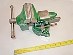Vise, Littlestown No. 112, Nice Vintage Swivel Bench 3-5/8" Wide Jaws, Usa. Fixed Price $101.29.