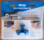 New Kreg Concealed Jig Drill Guide Tool Khi-hinge Euro Hinges Bit. Fixed Price $22.95.