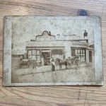 Victorian Cabinet Card Photo Shop Front Boston Road Stores Ed Haynes 13X9CM. Fixed Price $13.38.