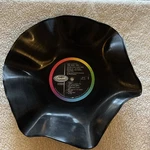Up-cycled Vinyl Record Bowl/catch All The King And Motion Picture Soundtrack. Fixed Price $10.00.