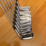 Powerbilt Citation Iron Set 4-PW + 2I Clean Vintage Blades Rh Steel Original. Fixed Price $99.99.