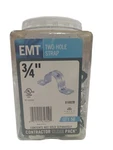Halex, 61602B, 0.75", Two Hole, Electrical, Metallic Tubing Strap, 50 Pack. Fixed Price $19.99.