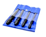 4 Pc Pin Vise Set Held Hollow Handle Black Finish Piece Vice Chuck Sizes. Fixed Price $13.95.