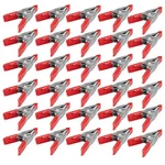 Wideskall 2" Inch Mini Metal Spring Clamps W/red Rubber Tips Clips (pack O. Fixed Price $16.85.