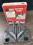 Vintage Sears Craftsman Miter Vise 93279 Box Euc. Fixed Price $15.00.