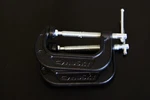 Husky 2" Cast Steel C-clamps. Fixed Price $5.00.