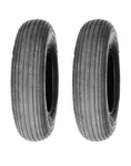 Set Of 2, Deli 4.80/4.00-8 Rib Tread Tubeless Ply Wheel Barrow Tires. Fixed Price $33.99.