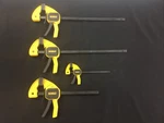 Dewalt Trigger Clamp Set Of 4: 16" In, 10" 7" In. Mixed Lot *see Pics*. Fixed Price $39.99.