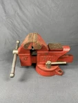 Vintage Sears 5178 Bench Vise 3-1/2" Jaws Swivel Base Made Japan. Fixed Price $31.50.