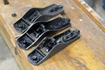 Lot Of (3) Stanley NO.4 Wood Smooth Plane Sole Body Base Bottom. Fixed Price $50.00.