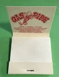 Gas Pipe Head Shop Scratch - Dallas Texas Mini Notepad Matchbook Rare. Fixed Price $50.00.