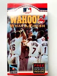 New Sealed Vintage Cleveland Indians Wahoo What Finish 1995 Season Vhs Tape. Fixed Price $22.00.