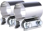 3'' Butt Joint Seal Band Clamp,exhaust 304 Stainless Steel. Fixed Price $32.00.