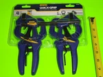 Irwin Quick-grip Clamp Set (2) 4-1/2" Mini Bar + Hand Release. Fixed Price $30.56.