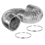 Ipower 6 Inch 8 Feet Flexible Ventilation Ducting With Metal Clamps. Fixed Price $12.19.