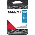 (4-100/PK)-ARROW In. X 1/4 Steel Rivet. Strong And Permanent. RMS1/8IP. Fixed Price $44.99.