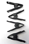 Pony 3201BLK 1" Black Oxide Coated Spring Clamps Stiff Tension 4PCS. Usa. Fixed Price $8.00.