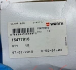 W Rth Clamp 3/4X11 15477016 10 Pcs. Fixed Price $14.32.