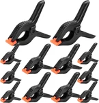 12 Pack Plastic Spring Clamps Set, Sizes Of Clips 3.5 Inch, 4.5 6. Fixed Price $18.72.