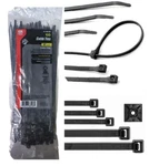 Gb 46-308UVB Cable Tie, Double-lock 75 Lbs. Locking, 6/6 Nylon, Black Pk- 100. Fixed Price $18.99.