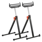 Vevor 2-PACK Roller Stands Max 250 Lb Adjustable Height 27-43 For Woodworking. Fixed Price $53.90.